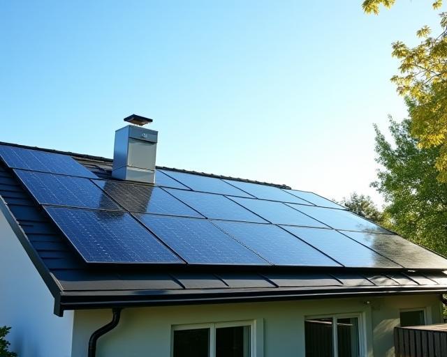 家庭用ソーラーパネルと蓄電池
